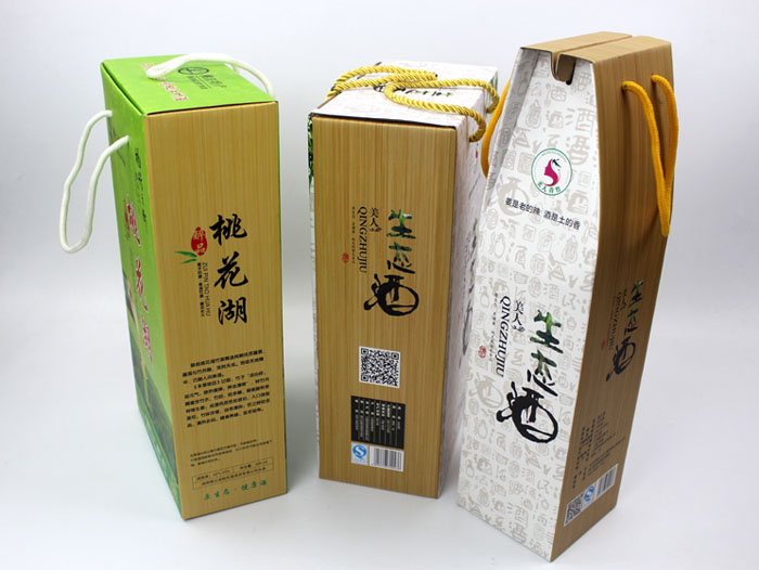 個性禮盒包裝讓“竹筒酒”身價倍增，長沙包裝印刷廠再為桃江特產定制包裝